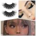 Ycnpeatt 25mm Long 8D Faux Mink False Eyelashes - Handmade Natural Wispy Fluffy Lashes for Makeup - Buy Online on GoSupps.com