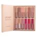 12Pcs Matte Liquid Lipstick Set for Girls & Women 24 Hours Long Lasting Waterproof Nude & Dark Red Lip Gloss Makeup Gift Kits