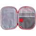 Jipemtra Red First Aid Bag with Dividers - Compact Empty Medical Travel Case for Home, Car, Office, Kitchen, Outdoors - First Responder Storage Solution | Shop Now! - Buy Online on GoSupps.com