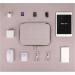 Travel Gadget Pouch Travel Cable Organizer Waterproof Charge Power Bank Ipad Headphone Organizer travel essentials (Color : Pink) - Buy Online on GoSupps.com