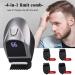 Self-Haircut Clippers | Waterproof Rechargeable Cordless Hair Trimmer Kit for Men | 4-in-1 Gold Cutting Heads & Limit Comb - Buy Online on GoSupps.com