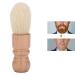 Pure Bristle Razor Brush for Men | Wooden Handle Beard Brush for Facial Cleaning | Perfect for Salon Gifts & Travel - Buy Online on GoSupps.com