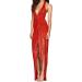 Shop Hanxiulin Women s Evening Dress - Elegant Long Slit & Sparkling Cocktail Dress for Prom & Parties - Buy Online on GoSupps.com