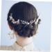DOITOOL Bride Wedding Hair Comb Flower Girl Hair Accessories for Wedding Hair Accessory for Women Girls Hair Accessories Bridesmaid Hair Accessories Women Hair Accessories Leaves Dress - Buy Online on GoSupps.com