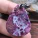 Natural Ruby Zoisite Pendant for Luck - Rare Red Green Crystal Jewelry for Men & Women | 37x28x12mm Silver Gift - Buy Online on GoSupps.com
