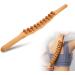 Premium Gua Sha Wood Stick - Wooden Massage Tool for Muscle Relaxation | 20 Beads for Back Abdomen & Shoulder Relief - Buy Online on GoSupps.com