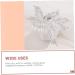 minkissy Comb bridal comb Snowflake Bridal Hair bridal headpieces for wedding rhinestone women hair winter wedding decor silver clips for hair wedding hair clips bride alloy leaf Wedding - Buy Online on GoSupps.com
