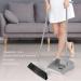 Broom and Dustpan Set for Home - Dust Pans with Long Handle | Outdoor Indoor for Home Kitchen Must Haves for Home Grey - Buy Online on GoSupps.com