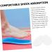 NOLITOY 6 Pairs Silicone Heightening Insoles - Comfortable Heel Inserts for Enhanced Height & Cushioning - Buy Online on GoSupps.com