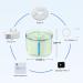 Cat Water Fountain  Dog Water Fountain  Water Fountain for Cats Inside  Cat Gifts Dog Gifts  Catness 74oz/2.2L Ultra Quiet(25dB )Automatic Water Drinking Dispenser for Kitten Small Dogs with Filters BPA Free Green - Buy Online on GoSupps.com