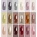 Clou Beaute 27PCS Gel Nail Polish Set with UV LED Lamp - 18 Colors Soak Off Gel Polish Starter Kit - Matte Reinforce Gel Varnish Gift Box - S22-02 CB-S22-02 - Buy Online on GoSupps.com