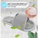 Shower Foot Scrubber - Soft Silicone Bristles with Non-Slip Suction Cups | Dead Skin Remover | Exfoliates, Massages, Improves Circulation | Soothes Tired Feet - 1PCS Gray - Buy Online on GoSupps.com