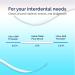 Dental Floss for Bridges and Dental Implants for Optimal Oral Hygiene - Floss Threaders for Bridges and Implants with Extra-Thick Proxy Brush - Bridge and Implant Cleaners (2 Packs) by ProxySoft - Buy Online on GoSupps.com