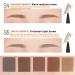 BBIA Last Auto Eyebrow Pencil - Slim 7 Colors Waterproof Dual-Sided Brush Ultra Fine Brow Definer for Perfect Eyebrows - Korean Makeup (04 Chocolate Brown - Buy Online on GoSupps.com