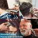 CAFFIA Electric Hair Clippers for Men Quiet Led Cordless Rechargeable Hair Trimmers Set Waterproof Haircut Barber Trimmer Kit USB Rechargeable - Buy Online on GoSupps.com