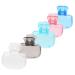 STOBAZA 5pcs Organizer Plastic Toothbrush Caps Electric Toothbrush Cover Travel Case Protection Covers for Toothbrush Heads Toothbrush Small Cover Travel Toothbrush Holder Covers Caps Assorted Color 4.50X4.50X2.50CM