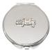 Butcher Pig Compact Mirror Handbag Gift With Free Engraving 49