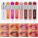 Big Brush Head Lip Gloss Moisturizing & Nourishing Lip Oil Non-Sticky Long Lasting Jelly Liquid Lipsticks Lip Tint Lip Glaze Makeup Gift for Women (# 103) - Buy Online on GoSupps.com
