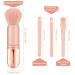 2 Sets Small Makeup Brush Set - Portable Travel Lip, Foundation, Blending, Powder & Mini Facial Cosmetic Brushes (Pink/Green) - Buy Online on GoSupps.com