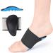 Kids Arch Support Sleeves - Foot Pain Relief for Flat Feet & Plantar Fasciitis | Orthotic Insoles for Children - Cushion & Massage - Black - Buy Online on GoSupps.com