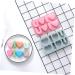 GOOHOCHY 2pcs Valentine's Day Cake Mold Donut Cake Pan Cake Number Birthday Baking Accessory 3D Handmade Soap 19.9x12.6cm Pink - Buy Online on GoSupps.com