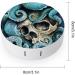 Skull Octopus Art Contact Lens Kit - Portable Storage Box with Mirror | Cute & Functional Lens Holder - Buy Online on GoSupps.com