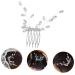 Ipetboom Small Side Comb Side Combs Wedding Hair Accessories Diamox Diamantes Tiara Bridal Hair Comb Bride Hair Comb Leaf Headgear Little Plum Blossom Grab The Drill Zinc Alloy - Buy Online on GoSupps.com