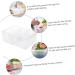 OSALADI Food Containers 2pcs Food Storage Box Small Refrigerator for Room Fridge Plastic Containers Egg Tray Shelf re-usable - Buy Online on GoSupps.com