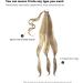 ALLY-MAGIC Braid Ponytail Extension DIY Ponytail Hair Extensions Natural Wrap Around Synthetic Ponytail Extension with Hair Tie Y2-MWJF (Platinum) - Buy Online on GoSupps.com