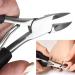Precision Toenail Clippers with Protective Cover Professional Heavy Duty Stainless Steel Cuticle Scissors Nail Nippers Cut Thick or Ingrown Toenails with Ease - Buy Online on GoSupps.com