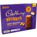 Cadbury Delights Soft Nougat Orange and Caramel Bars 5 x 22g (Pack of 9) - Buy Online on GoSupps.com