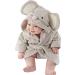 Meihuida Girls Boys Baby & Fleece Bathrobe Robe Super Soft Fleece Dressing Gown 1-2 Years Mouse