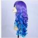 BGHJUE Halloween Blue Long Roll Synthetic Hair Extensions - Soft Straight Dreadlocks & Crochet Braids - Buy Online on GoSupps.com