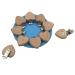 GLASSNOBLE Natural Beech Wood Pacifier Strap & Clip - Eco-Friendly Pacifier Chain with Star Accessories - International Shipping Available - Buy Online on GoSupps.com