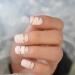 Nude Gold Line Medium Square Glossy False Nails - 24pcs | International Shipping Available - Buy Online on GoSupps.com
