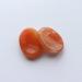 Orange Jade Crystal Worry Thumb Stone - Meditation Stress Relief Gift for Healing Energy, Reiki Chakra Balance - Spiritual Birthday Stocking Filler - Buy Online on GoSupps.com