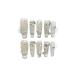 Naked Skin Shining Diamond Handmade Wearable Nail Beauty Patch Detachable False Nail Patch(XS)