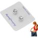 Magnetic Weight Loss Earrings | Non-Pierced Acupressure Earrings for Men & Women - Transparent White - Buy Online on GoSupps.com