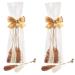 2 X teemando rock candy sticks brown 6 pieces per bag Length approx. 17 cm