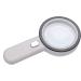 Oversized 12 LED Handheld Magnifier and Light XYK 20X Oversized Illumination Magnifier for Reading Checking Exploring Hobbies etc. (White) Good Times - Buy Online on GoSupps.com