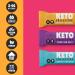 Keto Collective Keto Bars - 15x40g Mixed Variety Box | Low Carb, High Fibre, Source of Protein | Gluten Free, Vegan | 3g Net Carbs | Natural Ingredients - Buy Online on GoSupps.com