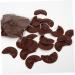 HEMOTON 24pcs Imitation Chocolate Chips Interesting Fake Chocolate Multi-function Fake Chocolate Simulated Decorative Chocolate Decor Chocolate Models Material Food Play Pvc 3.50X2.50X0.20CM 1 - Buy Online on GoSupps.com
