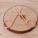 Thobu Stainless Steel Makeup Eyebrow Hair Eyelash Remover Trimmer Scissors Cutter Rose Gold - Precision Beauty Tool - Buy Online on GoSupps.com
