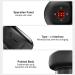 Electronic Cupping Therapy Device - Intelligent Electric Cupping & Gua Sha Massager for Pain Relief | 6-File Black - Buy Online on GoSupps.com