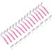 Small L-Shaped Interdental Brush - Push-Pull Oral Care & Tooth Whitening 25 Pink Cleaning Brushes - Buy Online on GoSupps.com
