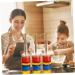 Cabilock 16 Pcs Syrup Extrusion Head Syrup Pump Lid Syrup Bottle Pump Ketchup Bottles Pump Coffee Pp Golden - Buy Online on GoSupps.com