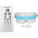 Rotekt1740 Intelligent Eye Massage Device - Vibration & Hot Compression for Dark Circles Dry Eyes & Pressure Relief (Blue) | International Shipping Available - Buy Online on GoSupps.com