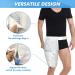 Catheter Leg Bag Holder - Foley Catheter Stabilization Device & Nephrostomy Bag Strap (XL) - White | Secure Urine Drainage Solutions - Buy Online on GoSupps.com