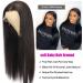 Bele 13x4 Transparent Lace Front Wig 20 inch - Brazilian Virgin Human Hair, 180% Density, Pre Plucked with Baby Hair - Natural Color HD Lace Front Wig for Black Women - Buy Online on GoSupps.com