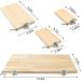 Billioteam Bird Wood Platform with Stainless Steel Washers - Ideal for Budgie, Parakeet, Parrots, Cockatiel, Hamster, Gerbil, Chinchillas | 4 Sizes Available - Buy Online on GoSupps.com